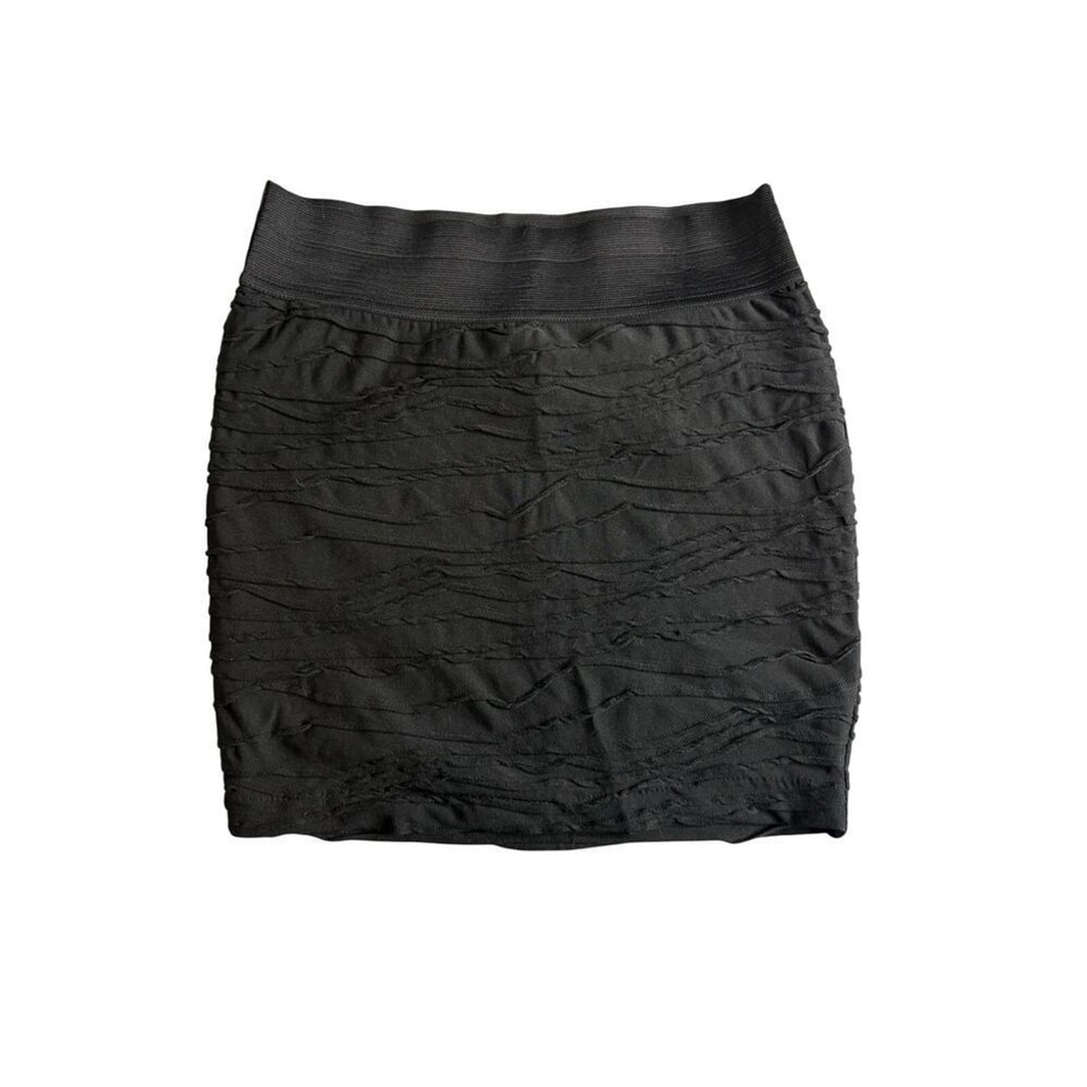 Charlotte Russe Black Body Con Mini Skirt Small